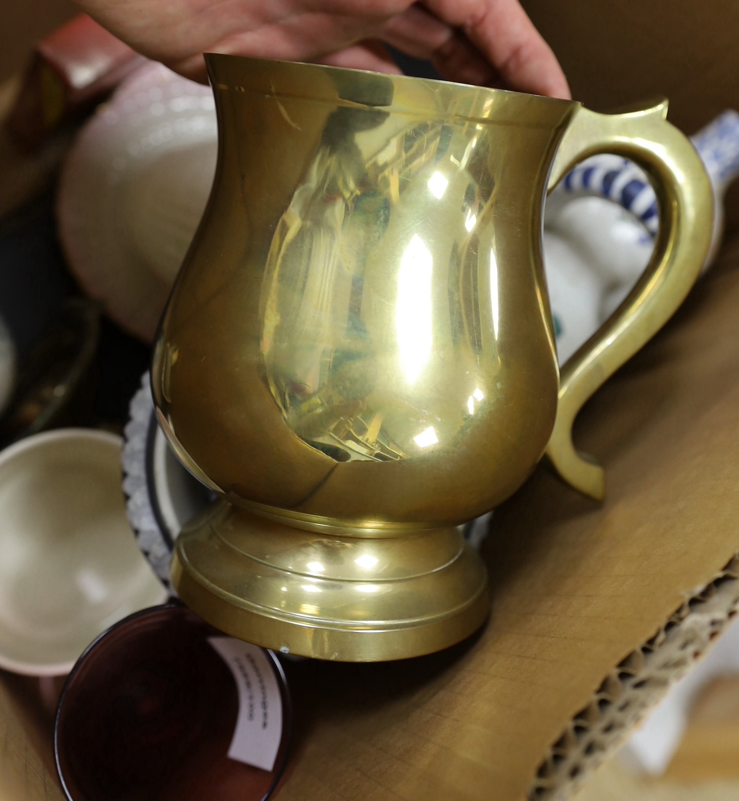 A selection of mixed ceramics and miscellany